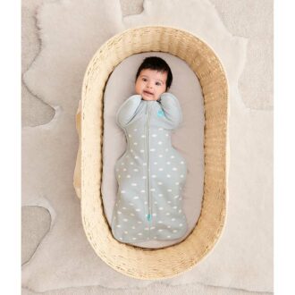 SWADDLE UP™ Inbakerslaapzak Fase 1 | 1.5 TOG | Clouds Olijf - Afbeelding 4